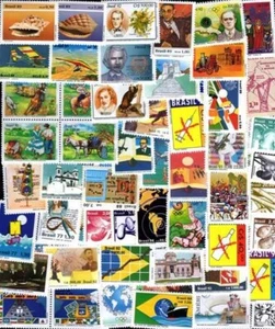 Brasilien Neu Sammlungen 25 Rechts 200 Briefmarken Unterschiedliche - Bild 1 von 5