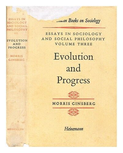 GINSBERG, MORRIS (1889-1970) Eseje z socjologii i filozofii społecznej Vol.3 Evo