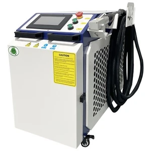 Macchina pulizia laser fibra Raycus 3000W legno acciaio laserruggine rimozione vernice olio - Foto 1 di 19