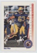 1992 Star Pics Auto Corey Widmer #16 Rookie Auto RC