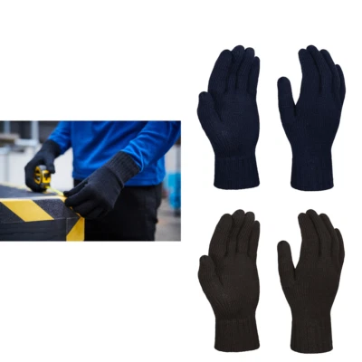 Regatta Professional Unisex Knitted Gloves TRG201 - Winter Soft Warm Gloves - Image 1 of 4