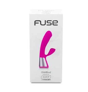 OhMiBod Fuse Interactive Dual Stimulator  G-Spot Vibrator POWER BY KIRO Pink - Picture 1 of 6