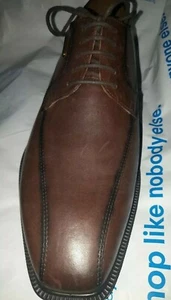 Geox Mens Laceup Oxford Brown Size 42 - Picture 1 of 5