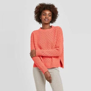 A New Day Women's Crewneck Textured Pullover Sweater 563462-1 S - Picture 1 of 12