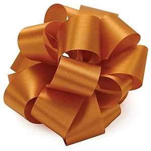 McGinley Mills 210 Acetate Satin Ribbon 1 5/16" Wide, 100 Yards - Butterscotch - Picture 1 of 1