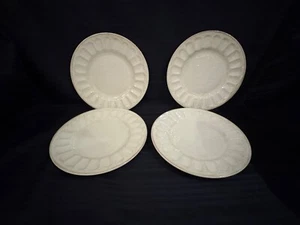 Williams Sonoma Melamine Cream Color Salad Plate Set of Four (4) - Picture 1 of 4