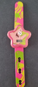 Reloj digital Bob Esponja Patrick Star 2010 Burger King rosa verde - Imagen 1 de 4