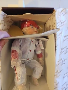 Ashton Drake Yolanda’s Picture Perfect Babies Porcelain ‘Michael’ Baseball Doll - Picture 1 of 8