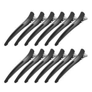 12pcs Hair Clips for Styling, Professional Duck Billed Clips, with black  - Picture 1 of 12