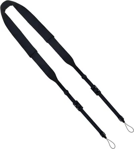 Waschbarer weicher Neopren Kameragurt (schwarz)  - Bild 1 von 9