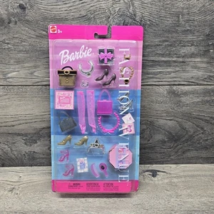 Barbie Fashion Avenue 2002 Accesorio Bonanza Pack Rosa Guantes de Noche Tiara Regalo - Imagen 1 de 6