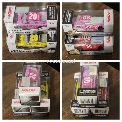 SET 3 2013 Matt Kenseth #20 Husky Dollar General Rosa Rojo Amarillo 1:64 JGR NUEVO EN CAJA Foto 1 de 4