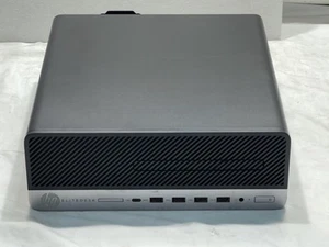 HP EliteDesk 705 G4 Intel core AMD Ryzen 5 Pro 2400G @3.60GHz 24GB Ram No hdd - Afbeelding 1 van 2