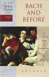 CD-Rom. Bach and Before. Volume 1 So I've Heard Series. - Bild 1 von 3