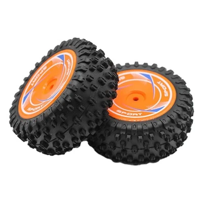 2 Stück RC Crawler Reifen RC Autoreifen für Wltoys 124010 Trucks Hobby Car - Bild 1 von 4