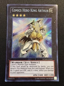 Comics Hero King Arthur - NUMH-EN041 - Secret Rare - Unlimited Edition - LP - Picture 1 of 2