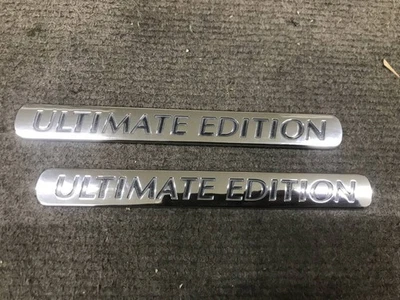 Daihatsu Copen L880K Ultimate Edition Fender Emblem Set OEM Near Mint JAPAN - Image 1 of 4