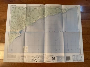 1965 Mappa Bobonaro (Vila Armindo Monteiro) Timor portoghese; Indonesia, Stati Uniti AMS - Foto 1 di 12