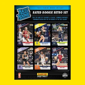 2025 Panini Instant WNBA Carla Leite RATED ROOKIE RETRO SP Valkyries #7 RC - Picture 1 of 2