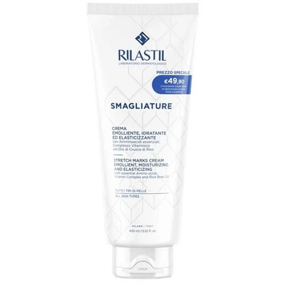ISTITUTO GANASSINI Rilastil Crema Smagliature maxi formato convenienza 400 ml Crema corpo anti smag