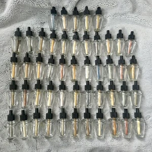 (49) Empty Bath & Body Works Wallflowers Bulbs for Refill DIY With Caps - Picture 1 of 1