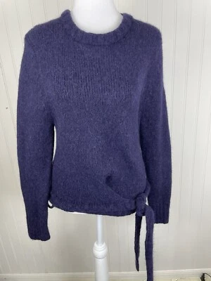 Suéter Mujer Ajaie Alaie Azul Alpaca y Lana Merino Perú Foto 1 de 4