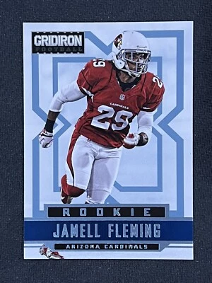 2012 Gridiron Platinum X's Cardinals #242 Jamell Fleming /25 Rookie RC - Image 1 of 2