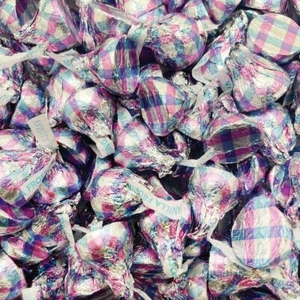 HERSHEY'S KISSES MIlk Cioccolato Vaniglia Frosting Cream Caramelle, Confezione Bulk 2 Libbre - Foto 1 di 4