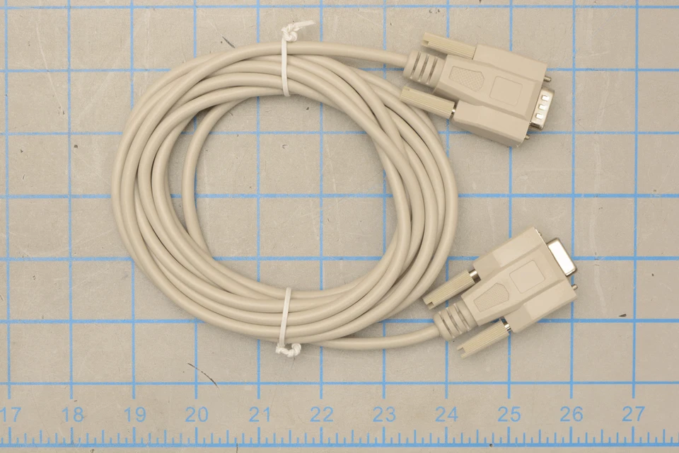 03-147886-00(LOT OF 5) /  CABLE ASSY, DE-9PS TO DE-9P.3M / NOVELLUS - Image 1 of 4