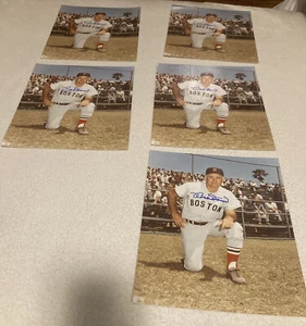 (5) BOBBY DOERR SIGNED AUTOGRAPHED 8X10 PHOTOS BOSTON RED SOX HOF BLUE SHARPIE - Picture 1 of 6