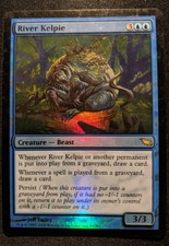 1x River Kelpie Foil LP - Shadowmoor MTG Magic Muldrotha EDH x1