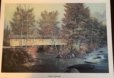 Impresión firmada y numerada de Larry Dodson "October Splendor" Foto 1 de 4