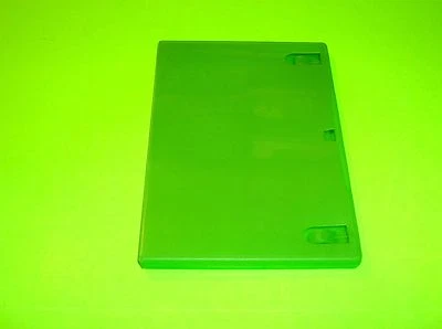 CAIXA CAPA SUPORTE DISCO DVD OU BLU RAY SUBSTITUIÇÃO VAZIA plástico verde - Imagem 1 de 3