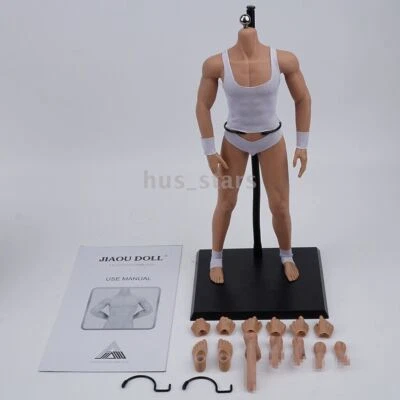 1/6 Seamless Male Body Doll Young Man Action Figure fit 12" Phicen Hot Toys Head - Image 1 of 4