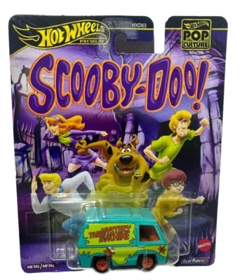 Hot Wheels - 2025 Pop Culture - Scooby Doo The Mystery Machine Nuevo Combi Premium Foto 1 de 2