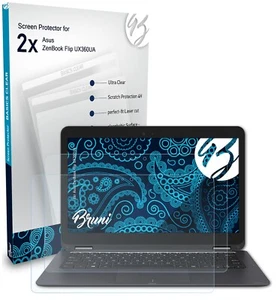 Bruni 2x Schermfolie voor Asus ZenBook Flip UX360UA Screen Protector - Bild 1 von 4
