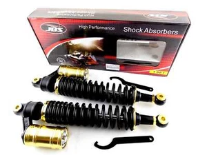 YAMAHA YFM700 RAPTOR 400mm JBS FRONT AIR NITROGEN SHOCK ABSORBERS ATV QUAD G - Picture 1 of 5