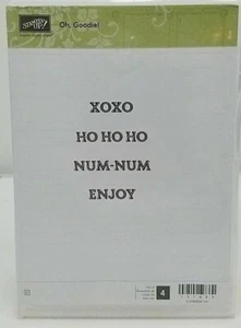 Stampin' Up! Clear Mount Set Oh Goodie! - Picture 1 of 2