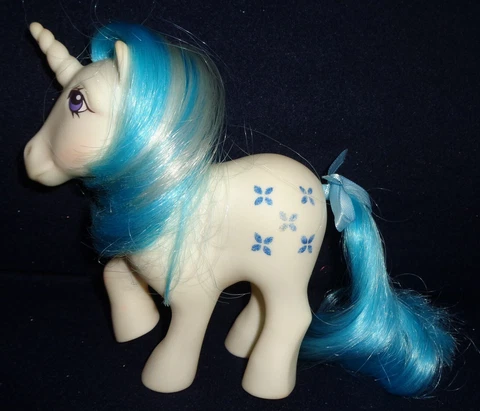 Rose: My Little Pony Vintage Unicorn Majesty #8 VERY GOOD average glitter G1 Cover