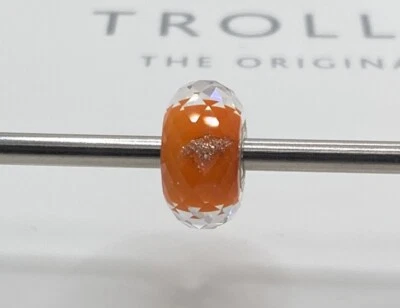 Cuentas Trollbeads naranja real extremadamente raras Foto 1 de 4
