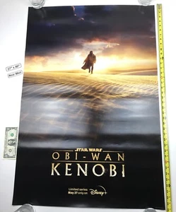 Obi-Wan Kenobi 27 x 40 Teaser Poster Ewan McGregor 2022 Disney+ Star Wars - Picture 1 of 6
