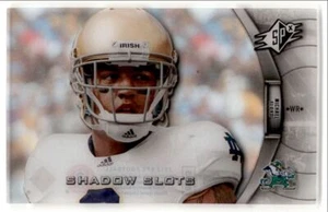 2012 SPx Shadow Slots Pose 1 Michael Floyd #MF-1 Notre Dame Fighting Irish - Picture 1 of 2