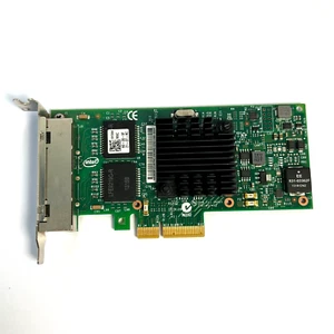Intel I350-T4 DELL 1GbE RJ-45 Quad Port Ethernet Server Adapter Low Bracket - Picture 1 of 5