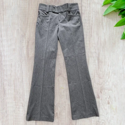 Nuevo sin etiquetas Banana Republic The Sloan Fit elástico pierna ancha acampanado mujer talla 0 Foto 1 de 4