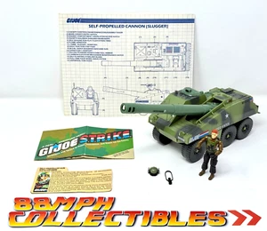 Near COMPLETE 1984 GI Joe ARAH SLUGGER + File CARD, Blueprints, Form & THUNDER - Picture 1 of 19