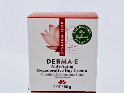 Crema de día regenerativa antienvejecimiento Derma E vitamina A 2 oz Foto 1 de 4