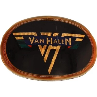 Van Halen Eddie Alex David Roth Rock Pacifica Aucoin 1970s Vintage Belt Buckle - Image 1 of 4