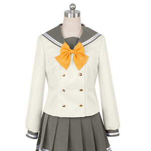 Love Live! Sunshine! Takami Chika Sailor Dress JK Uniform Cosplay Costume Gift