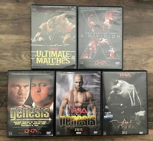 TNA - Total Nonstop Action Wrestling DVD (Lot of 5) Samoa Joe, Kurt Angle, Sting - Picture 1 of 2