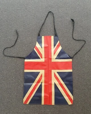 🔶️RETRO VINTAGE WATERPROOF KITCHEN APRON UNITED KINGDOM UNION JACK BRITISH FLAG - Image 1 of 4